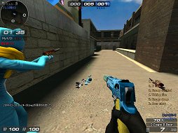 画像集#010のサムネイル/「サドンアタック」に「インビジブルモード」が登場。透明化するREDチームと,それを迎撃するBLUEチームの熱い戦いを先行体験してきた