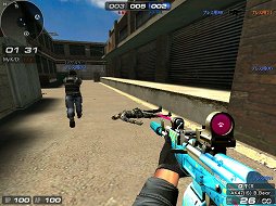 画像集#012のサムネイル/「サドンアタック」に「インビジブルモード」が登場。透明化するREDチームと,それを迎撃するBLUEチームの熱い戦いを先行体験してきた