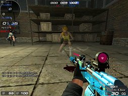 画像集#013のサムネイル/「サドンアタック」に「インビジブルモード」が登場。透明化するREDチームと,それを迎撃するBLUEチームの熱い戦いを先行体験してきた