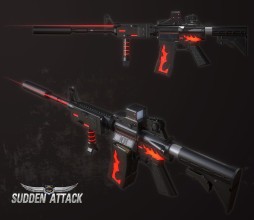 画像ギャラリー No.008のサムネイル画像 / 「サドンアタック」デザインコンテストの最優秀作品がモチーフの新武器が登場