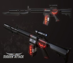 画像ギャラリー No.009のサムネイル画像 / 「サドンアタック」デザインコンテストの最優秀作品がモチーフの新武器が登場