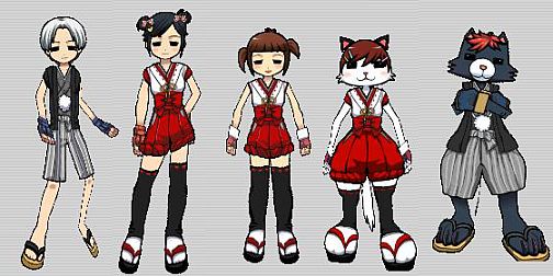 画像ギャラリー No.005のサムネイル画像 / 「ペーパーマン」に巫女服登場,新武器や初心者向け練習モードも