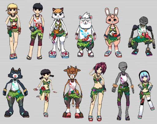 画像ギャラリー No.011のサムネイル画像 / 「ペーパーマン」に「お祭りパック」が期間限定で登場。新たなボイス武器も