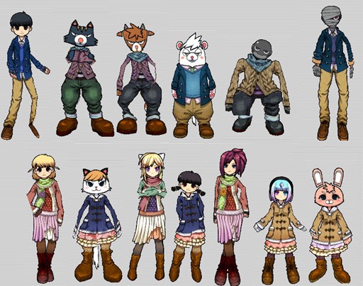 画像ギャラリー No.004のサムネイル画像 / 「ペーパーマン」新たなコラボアバターパック「初音ミクGamepot ver.」が登場