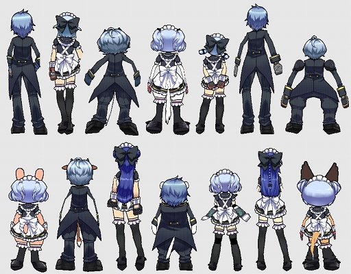 画像集#019のサムネイル/「ペーパーマン」,ペーパチCASHに「執事・メイド」の衣装やボイスが登場