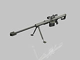 画像ギャラリー No.001のサムネイル画像 / 「WarRock」がらっチャ！に偵察兵用強力火器「BARRETT」登場