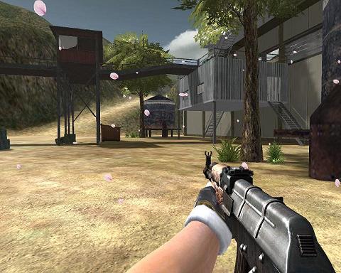 画像ギャラリー No.005のサムネイル画像 / 「WarRock」最強武器「FAMAS」入手チャンス。桜舞う戦場で200キルを目指せ