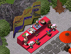 画像集#008のサムネイル/「ワーネバ」3月イベントは雅飾りと菱餅の二本立て