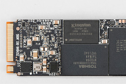画像集 No.009のサムネイル画像 / HW短評：Kingston「HyperX Predator M.2 PCIe G2 x4 SSD」（2）CrystalDiskMarkで逐次読み出し性能1400MB/s超を確認