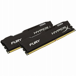 画像ギャラリー No.001のサムネイル画像 / 「HyperX」ブランドからデスクトップPC用DDR4メモリ「Fury DDR4」が登場