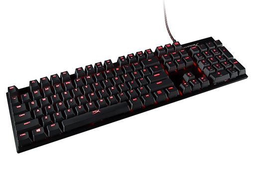 Hyperx製のコンパクトなフルキーボード Alloy Fps Gaming Keyboard にcherry赤軸および茶軸モデルが加わる