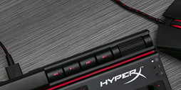 画像ギャラリー No.003のサムネイル画像 / HyperX,英語フルキーボード「Alloy Elite」を国内発売。メディア制御系ボタン&ホイールとライトバー付き
