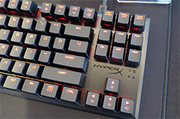 ���������꡼ No.007�Υ���ͥ������ / ��TGS 2017��HyperX��10�����쥹�����פΥ����ޡ������Ѹ����󥭡��ܡ��ɡ�Alloy FPS Pro�פ�ȯ��