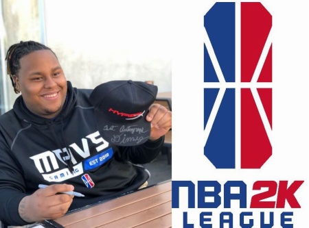 ���������꡼ No.001�Υ���ͥ������ / �ץ�������꡼����NBA 2K League�פ������إåɥ��åȤȤ���HyperX�����