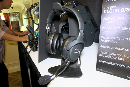 Hyperx Waves Nxベースのヘッドトラッキングに対応するヘッドセット Cloud Orbit S を発表