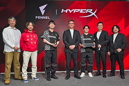 画像ギャラリー No.012のサムネイル画像 / プロチーム「FENNEL」とのパートナーシップが復活。日本HPが2026年のゲーマー向け製品を披露