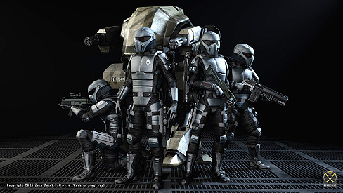 画像ギャラリー No.005のサムネイル画像 / スペースマリーンとエイリアンが激突! デンマークから期待のSF FPS,「Interstellar Marines:The Vault」が発表