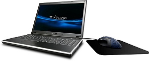 画像ギャラリー No.001のサムネイル画像 / G-Tune,Core 2 Duo T9900搭載のゲーマー向けノートPC 4製品発売