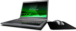 画像ギャラリー No.002のサムネイル画像 / G-Tune,Core 2 Duo T9900搭載のゲーマー向けノートPC 4製品発売