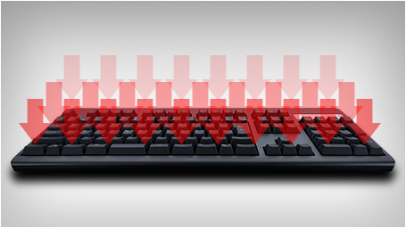 ���������꡼ No.002�Υ���ͥ������ / G-Tune�֥��ɤǡ�Realforce���о졣������Ʊ���������б����������ٽŤ�45g������