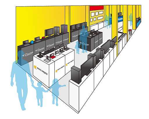 画像ギャラリー No.001のサムネイル画像 / マウスコンピューターの名古屋ダイレクトショップが12月8日に移転オープン