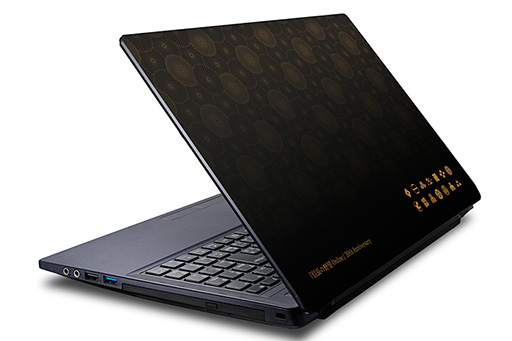 画像ギャラリー No.001のサムネイル画像 / G-Tune,武将の家紋を天板に施した「信長の野望 Online」推奨ノートを発表