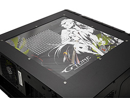 画像ギャラリー No.004のサムネイル画像 / G-Tune，小型ゲームPCにアクリルサイドパネルのBTOオプションを追加。公式マスコット「G-Tuneちゃん」版も