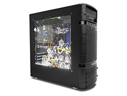 画像集#001のサムネイル/「電撃文庫 FIGHTING CLIMAX」デザインのクリアサイドパネルがG-TuneのBTOオプションに登場