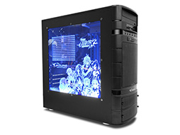 画像集#002のサムネイル/「電撃文庫 FIGHTING CLIMAX」デザインのクリアサイドパネルがG-TuneのBTOオプションに登場