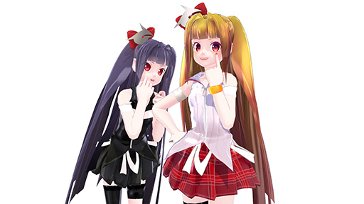 G Tune公式mmdモデル Tuneちゃん のカスタマイズ用uvデータが配布に