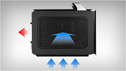 画像ギャラリー No.007のサムネイル画像 / Mini-ITX筐体にGTX TITAN Xカードも搭載可能な小型ゲームPC「LITTLEGEAR」がG-Tuneから登場