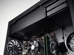 画像ギャラリー No.010のサムネイル画像 / G-Tune,主力デスクトップPC「NEXTGEAR」の筐体を刷新。NEXTGEAR-MICROと同じ底面吸気設計とフロントHDMI装備がポイントに