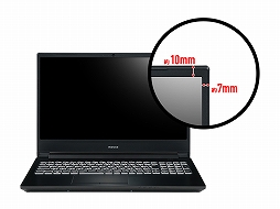 画像ギャラリー No.005のサムネイル画像 / G-Tune,GTX 1660 Ti&i7-9750H搭載で税込16万2000円前後からのゲーマー向けノートPCを発売