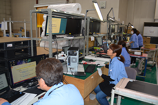 画像ギャラリー No.038のサムネイル画像 / マウスコンピューター,開発中のG-TuneノートPC新型モデルなどを自社イベントで公開。飯山工場で同社製PCの生産体制を見学してきた