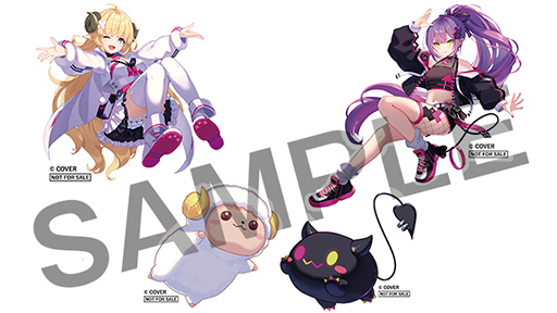 画像ギャラリー No.007のサムネイル画像 / ゲームPCのNEXTGEARからホロライブの角巻わため&常闇トワコラボモデルPCが発売に。限定特典グッズ付き