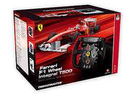 Ferrariの正式ライセンスを取得したステアリングコントローラ Ferrari F1 Wheel Integral T500 が11月24日に発売 価格はなんと7万円超え