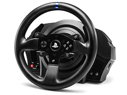 画像集#005のサムネイル/Thrustmaster製でPS公式ライセンス取得済みのPS4&PS3両対応ヘッドセットとステアリングコントローラが10月9日発売。Xbox One用のステコンも