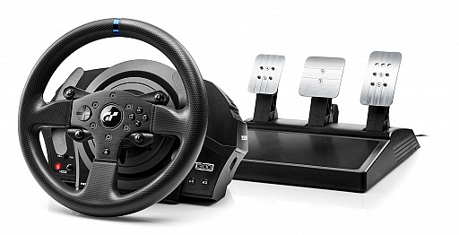 Thrustmaster製ステアリングコントローラ「T300RS」に,「GT SPORT