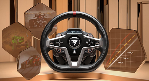 PC/PS5/PS4対応ステアリングコントローラ「T248」がThrustmasterから