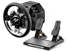 「グランツーリスモ7」公式ライセンスを取得したステアリングホイール＆ペダルセット「T-GT III」がThrustmasterから