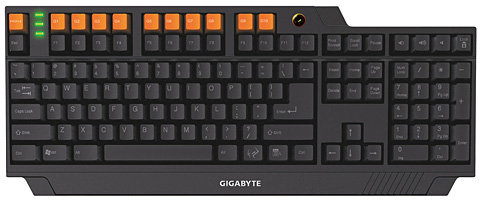 Gigabyte 黒軸 採用でマクロ機能搭載のゲーマー向けキーボードを発売