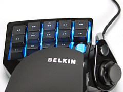 画像集#012のサムネイル/Belkin製左手用キーパッド「Speedpad n52te」ファーストインプレッション