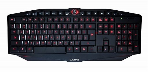 画像ギャラリー No.001のサムネイル画像 / 12個のカスタマイズ可能なキーを備えるZalman Tech製低価格キーボードが本日発売に