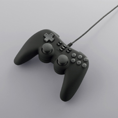 画像ギャラリー No.002のサムネイル画像 / バッファロー,格闘やシューティング向きを謳う16ボタンパッド