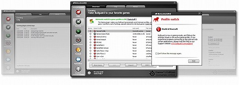 ������#001�Υ���ͥ���/�����ޡ������������ƥ����եȡ���BullGuard Gamer��s Edition��ȯɽ