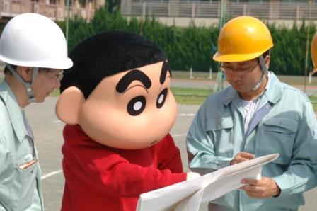 画像ギャラリー No.001のサムネイル画像 / これは一体？　のはらしんのすけ儀塾大学が新校舎増築を計画中