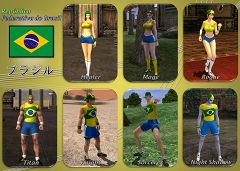 画像ギャラリー No.004のサムネイル画像 / 「ラストカオス」,世界各国のサッカー応援ユニフォームを着よう