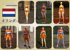 画像ギャラリー No.009のサムネイル画像 / 「ラストカオス」,世界各国のサッカー応援ユニフォームを着よう