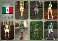 画像ギャラリー No.010のサムネイル画像 / 「ラストカオス」,世界各国のサッカー応援ユニフォームを着よう