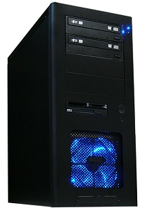 画像ギャラリー No.001のサムネイル画像 / パソコン工房，新型筐体のゲームPC「Amphis GS800」シリーズ発売，第1弾はATI Radeon HD 4000系を搭載